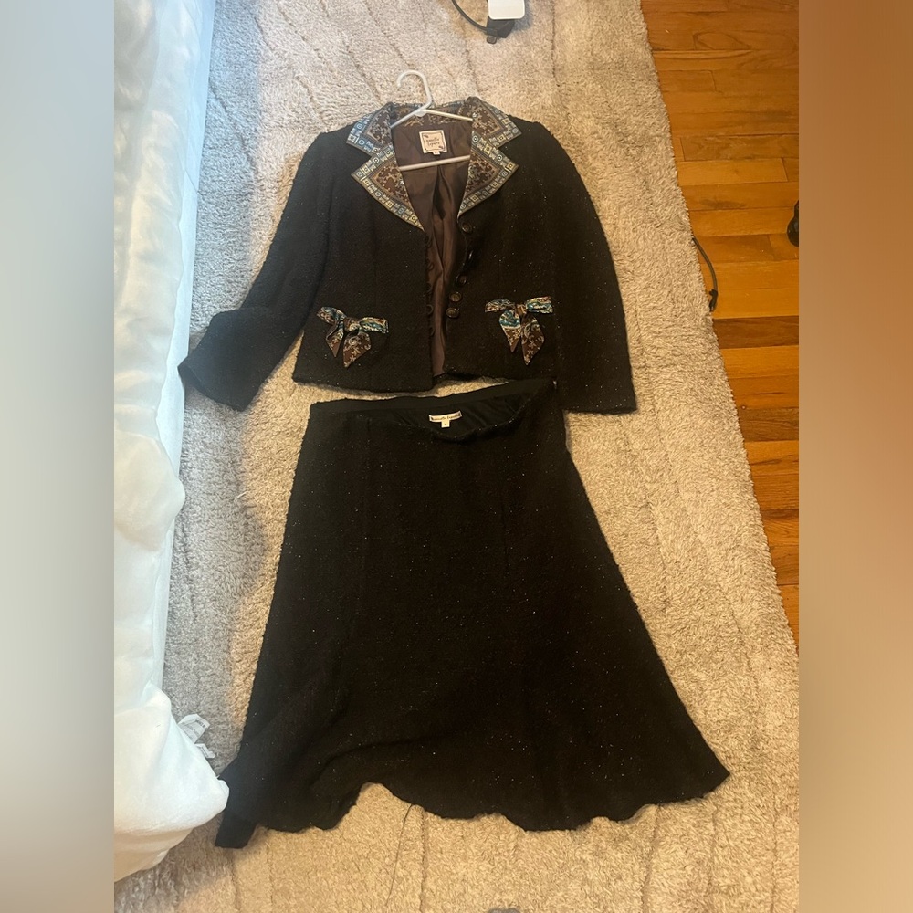 Nanette Lepore vintage 3 piece skirt suit